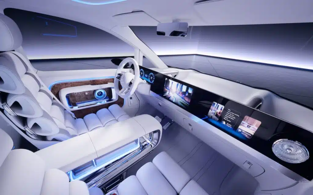 Mercedes Vision V concept is so luxurious it looks like a private jet inside a van