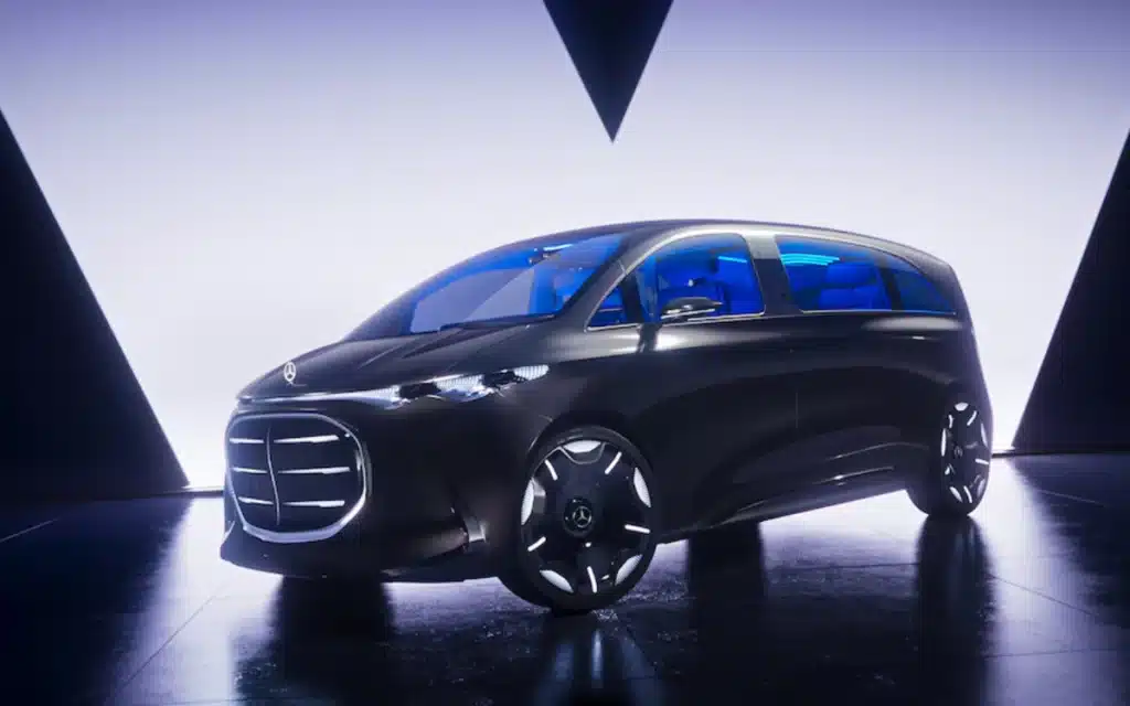 Mercedes Vision V concept is so luxurious it looks like a private jet inside a van