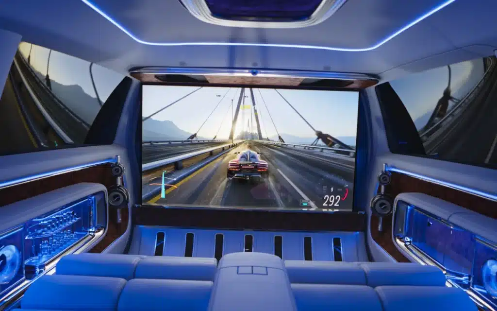 Mercedes Vision V concept is so luxurious it looks like a private jet inside a van