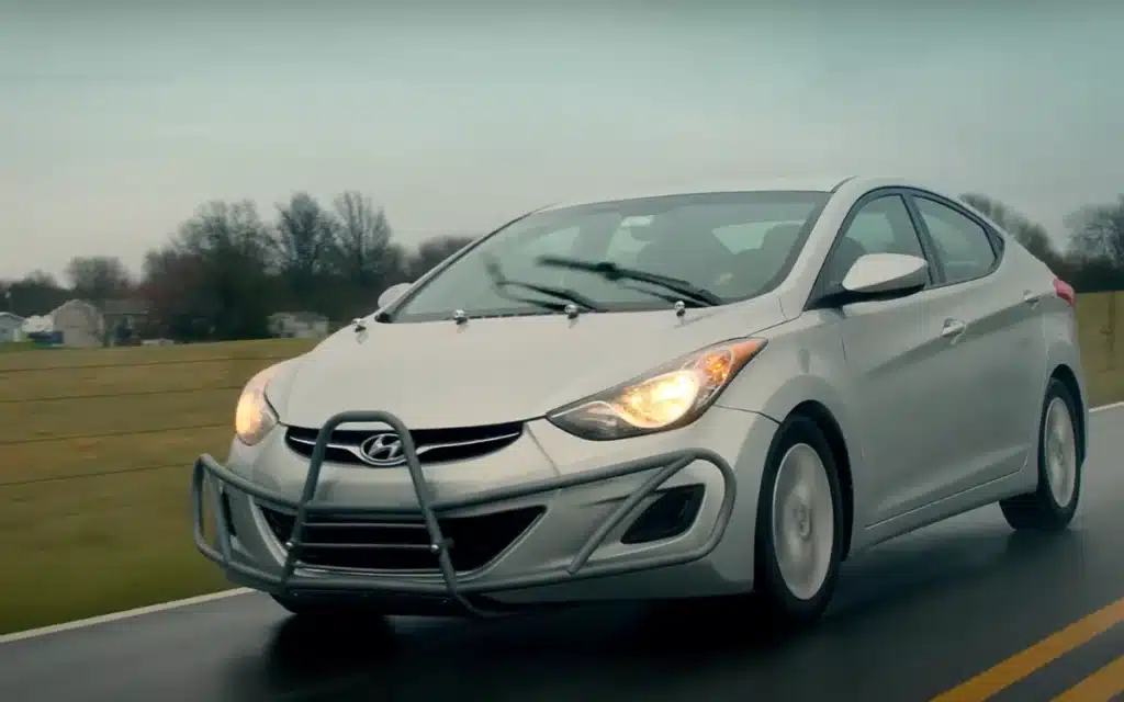 A woman in 2018 drove her Hyundai Elantra and hit one million miles on the car in only five years