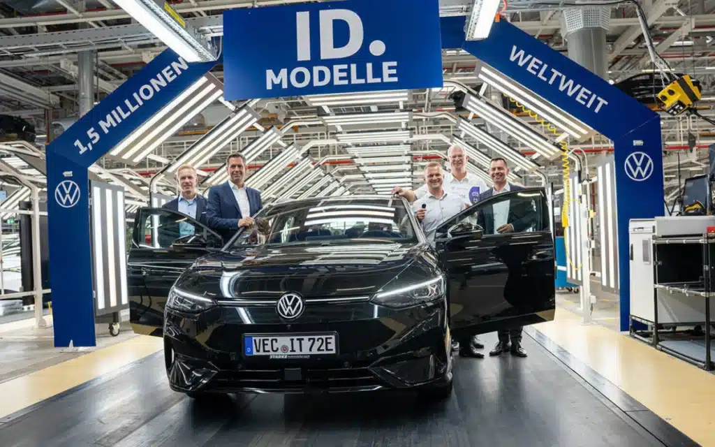 Volkswagen reaches mammoth 1.5M milestone with its fully-electric ID. vehicle