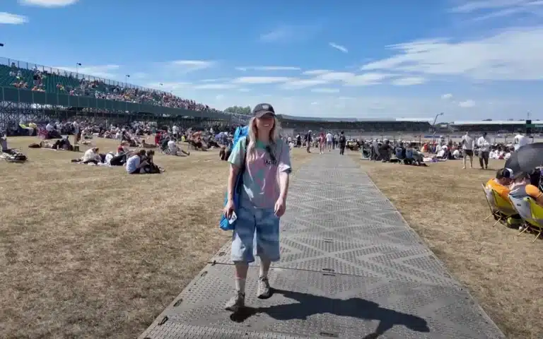 This is what the most expensive Formula 1 general admission ticket gets you at Silverstone