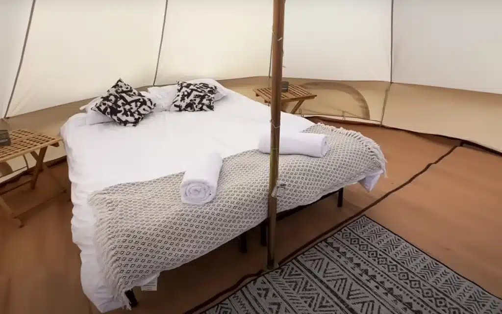 Glamping at the British Grand Prix at Silverstone to save money on possibly the most expensive F1 general admission race
