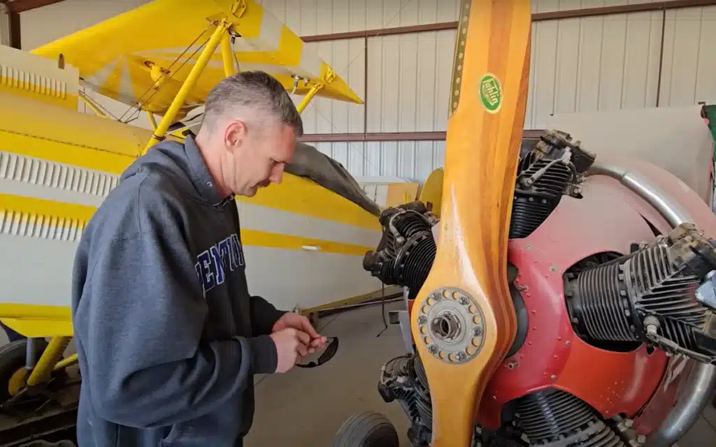 Dude uncovers the desert jackpot of the year as he finds World War II–era biplanes in old hangar