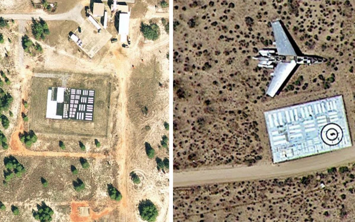Strange giant barcodes can be seen from the skies across the US