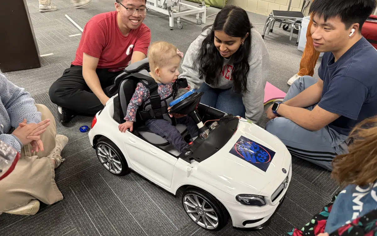 New York students give a young girl the gift of independence with a custom ride