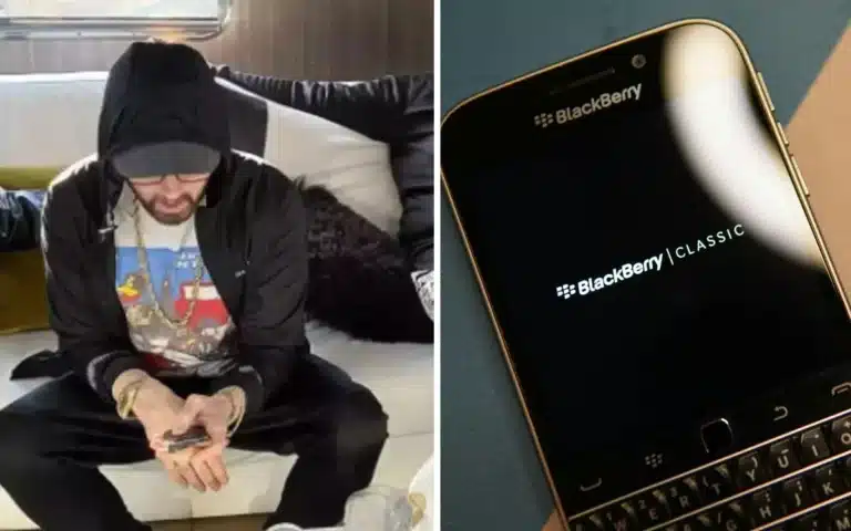 Multimillionaire Eminem shocks fans by what phone he still uses in 2024