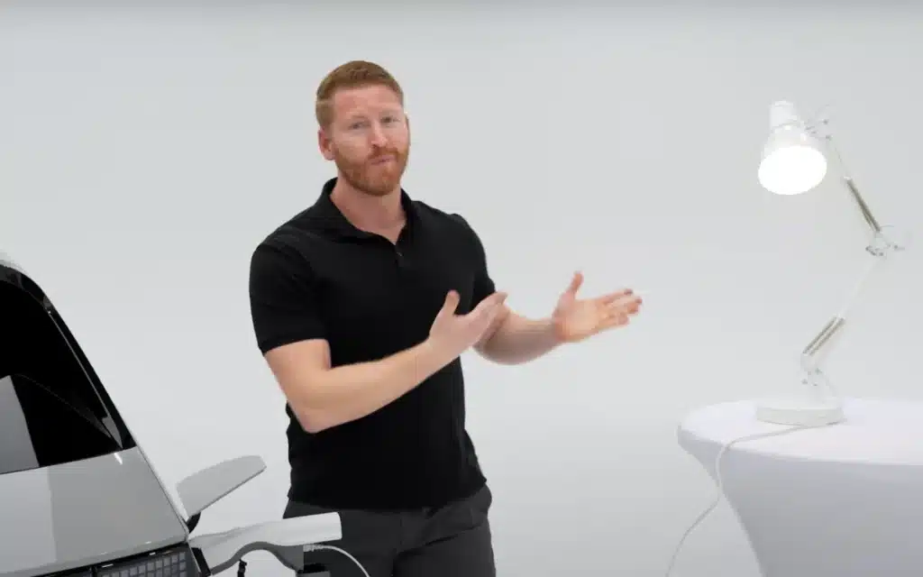 Hyundai Ioniq 5 V2L technology demo