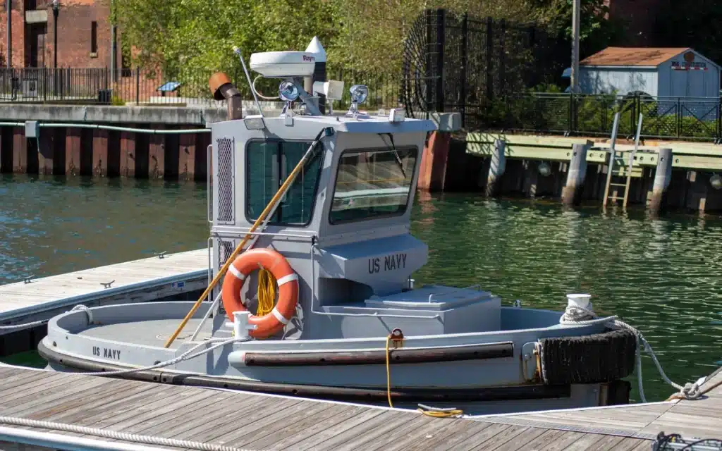 The Boomin' Beaver: the the smallest Navy boat