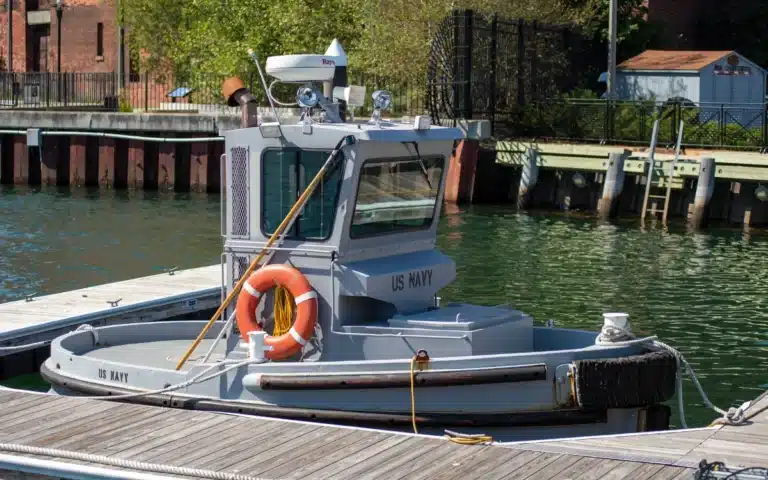 The Boomin' Beaver: the the smallest Navy boat