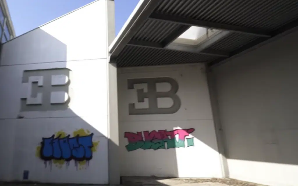 YouTuber explores Bugatti's car plant that's been abandoned for 30 years