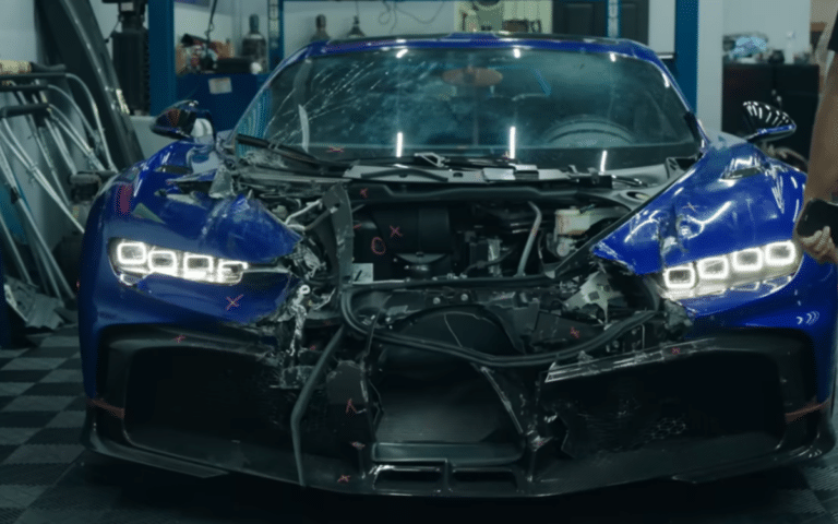 Young American gutted his $6M Bugatti damaged so cheers himself up by buying a brand new Lamborghini SVJ