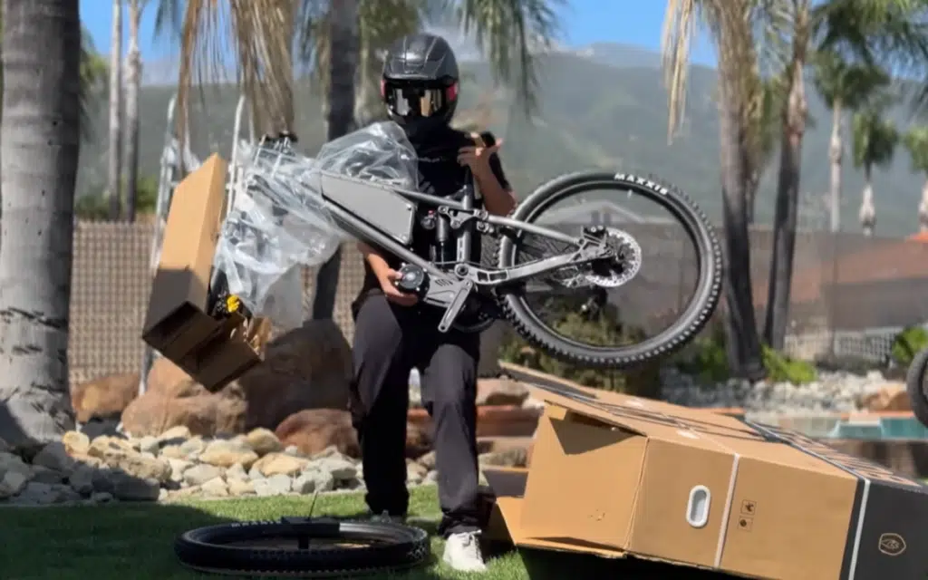 YouTuber Sur Ronster just bought the Bonell 775 MX, which might be the most powerful electric mountain bike ever made – and it shouldn't even be on most trails.