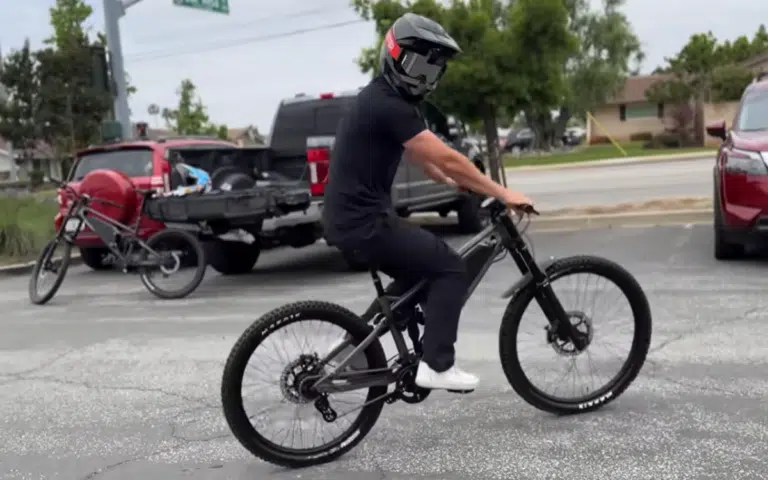 YouTuber Sur Ronster just bought the Bonell 775 MX, which might be the most powerful electric mountain bike ever made – and it shouldn't even be on most trails.
