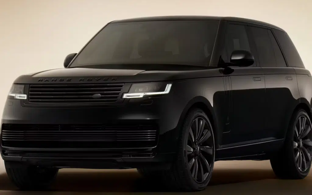 The new Range Rover logo features stacked mirrored Rs and signals a bold JLR rebranding strategy focused on luxury and identity.
