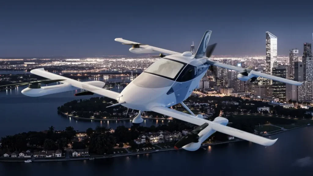 Pilotless electric air taxi with 125-mile range took to the skies in China like a scene from 'Robocop'
