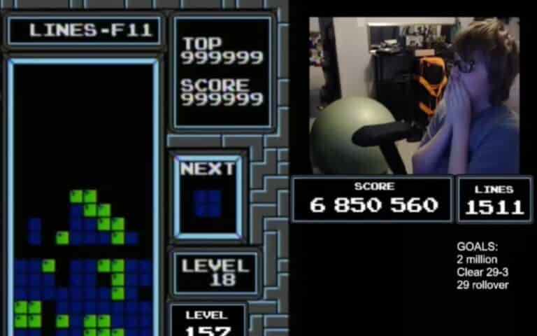 13-year-old boy becomes the first human to ever complete Tetris