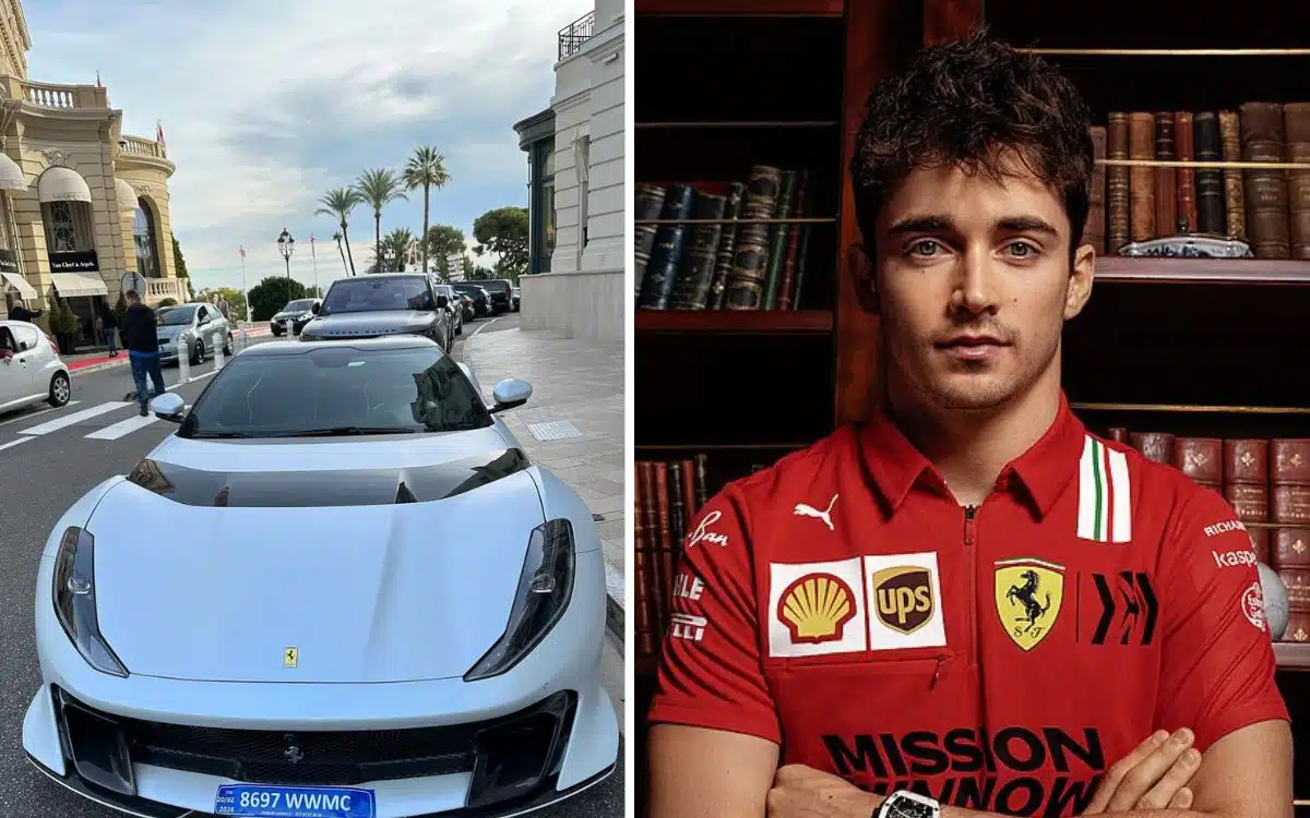 F1 star Charles Leclerc adds $715,000 custom supercar to his personal collection
