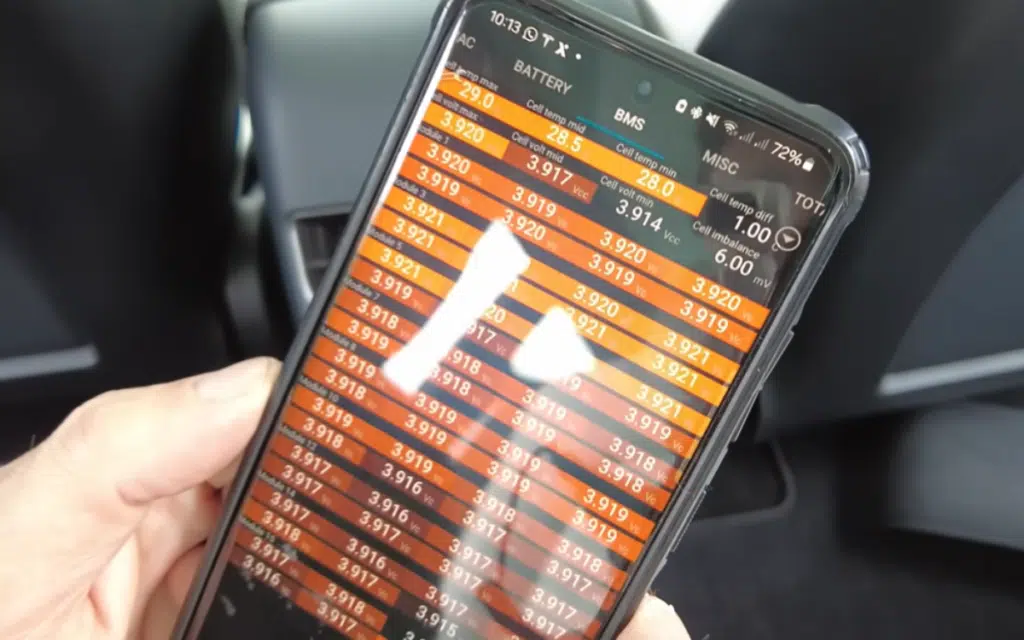 Man checks battery health of Tesla Model 3 that's done 217,000 miles after buying it without finding out