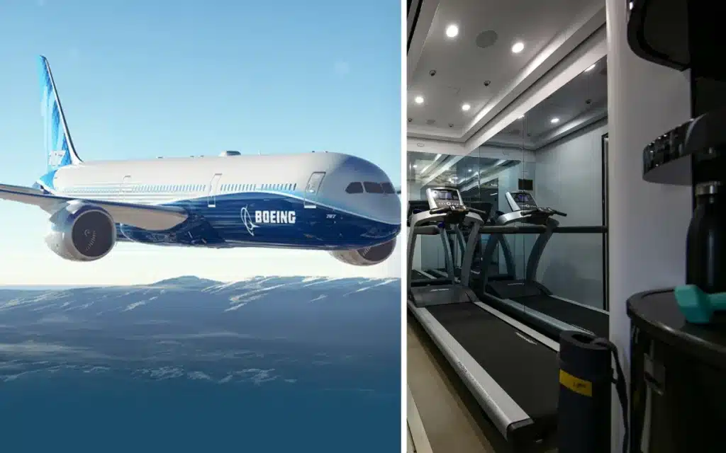 Despite being designed to carry 280 passengers an unnamed billionaire turned this Boeing 787 into palace in the sky