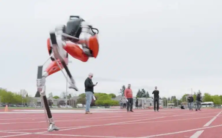 Two-legged robot's 100-meter record is astonishingly quick