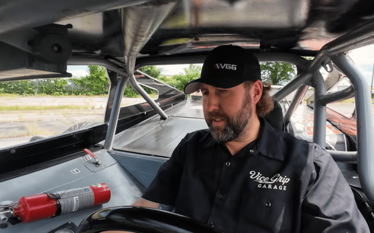 This race car was never meant to leave the track but this US man drove it 330 miles from Georgia