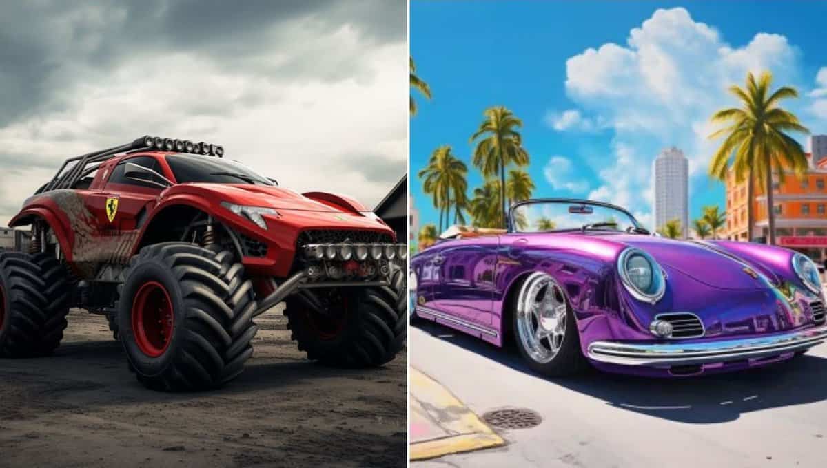 GTA 5 Online: First Person Mod Monster Truck Gameplay Revealed