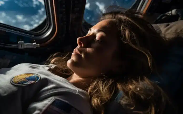 Woman reveals how astronauts sleep in ISS under zero gravity