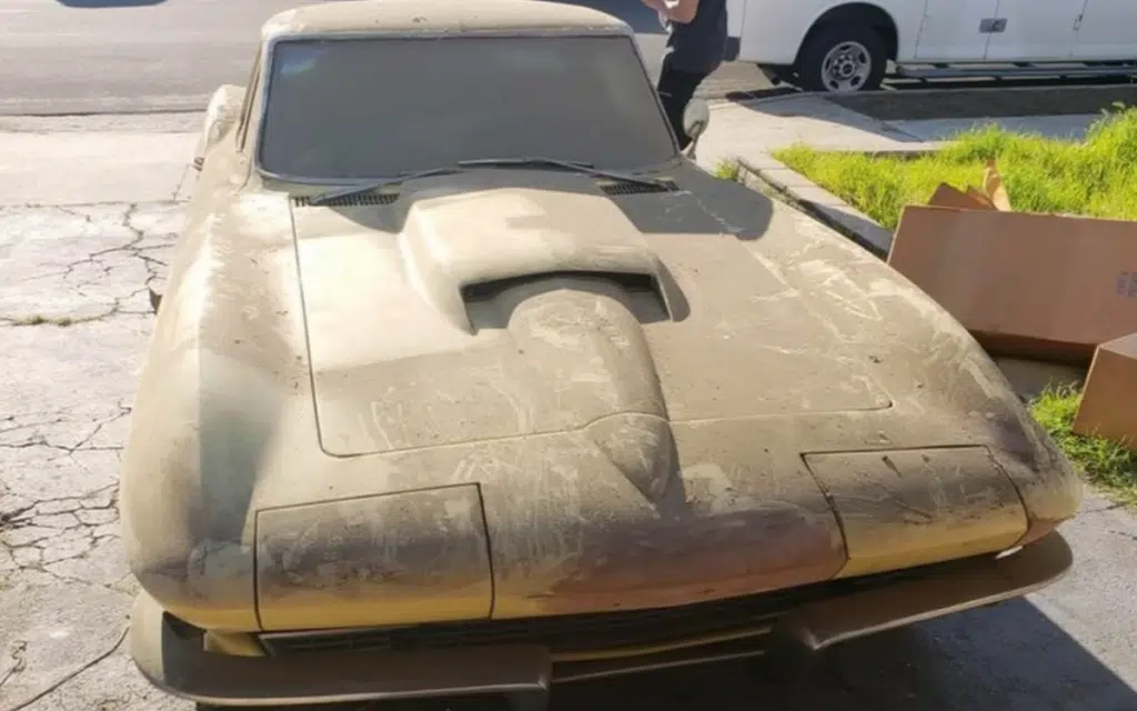 Man saves 1965 Chevy Corvette from garage after 45 years, to see if he can get it back on the road