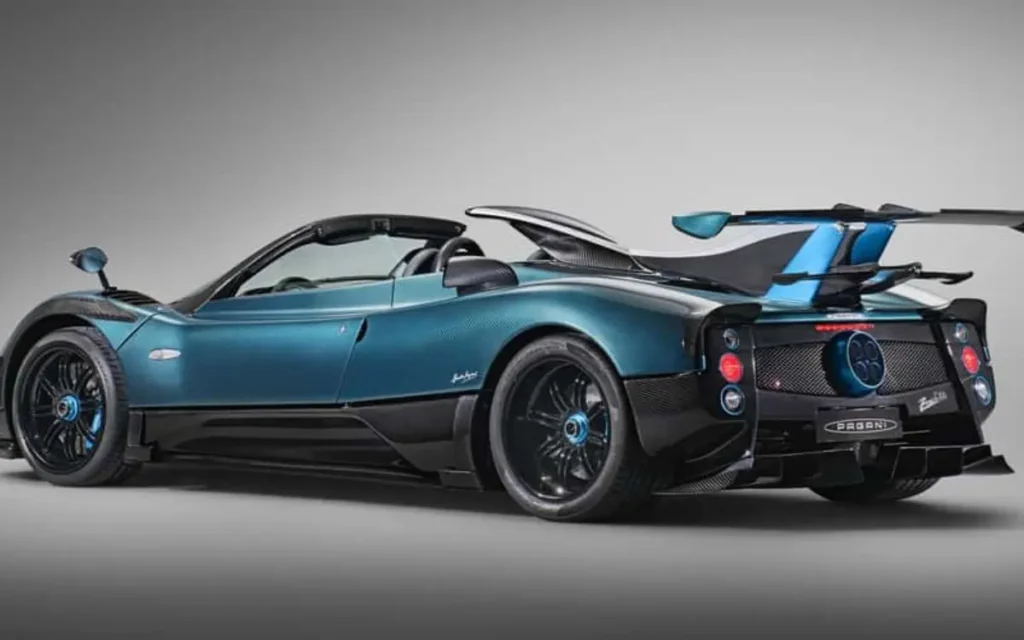 Pagani has unveiled the world's first and only jet-inspired Zonda supercar