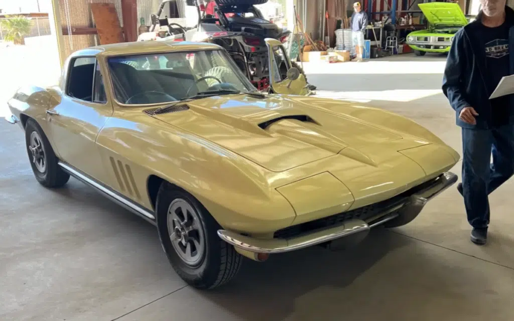 Man saves 1965 Chevy Corvette from garage after 45 years, to see if he can get it back on the road