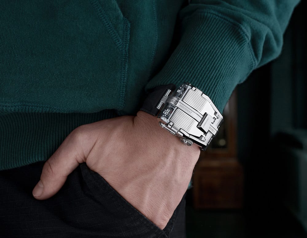 This Urwerk watch is inspired by a Star Wars spaceship.