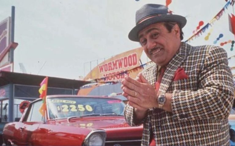 Harry Wormwood, the fictional dad from Roald Dahl's Matilda, who is a used car salesman.
