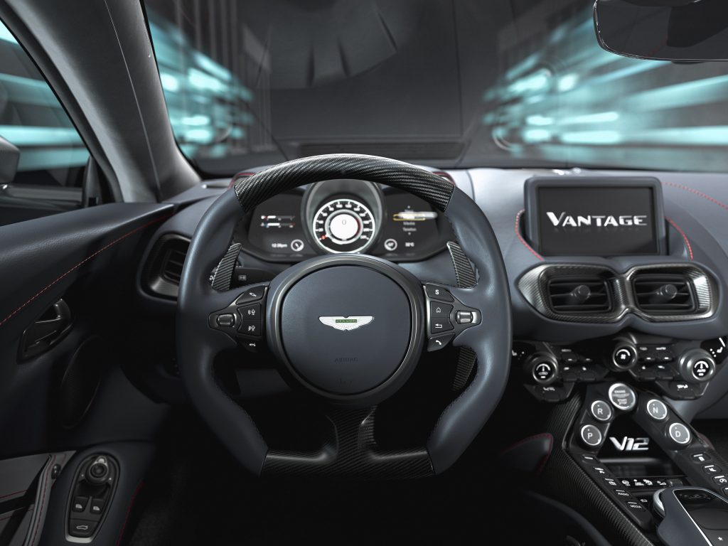 We can't take our eyes off the gorgeous Aston Martin V12 Vantage