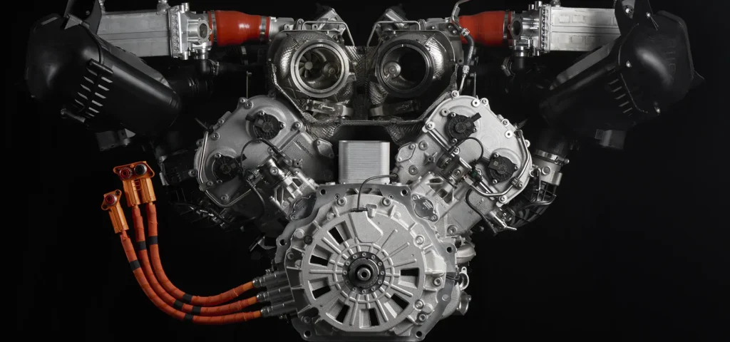 V8 hybrid engine replacing V10