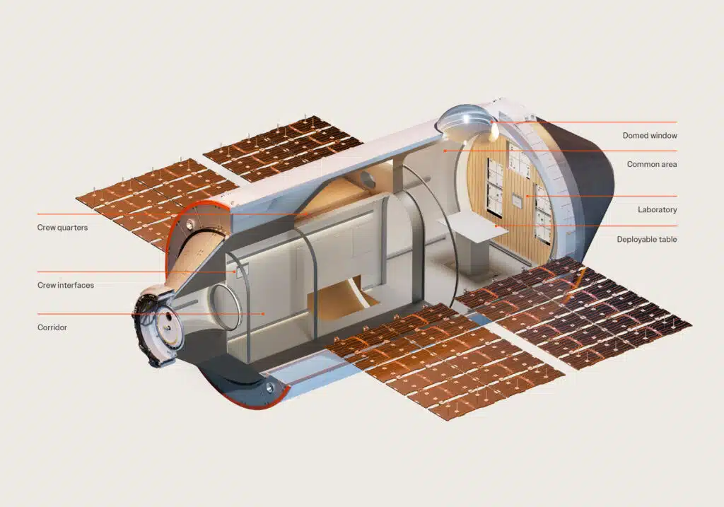 The world's first commercial space station is set to launch next year - Vast Haven-1