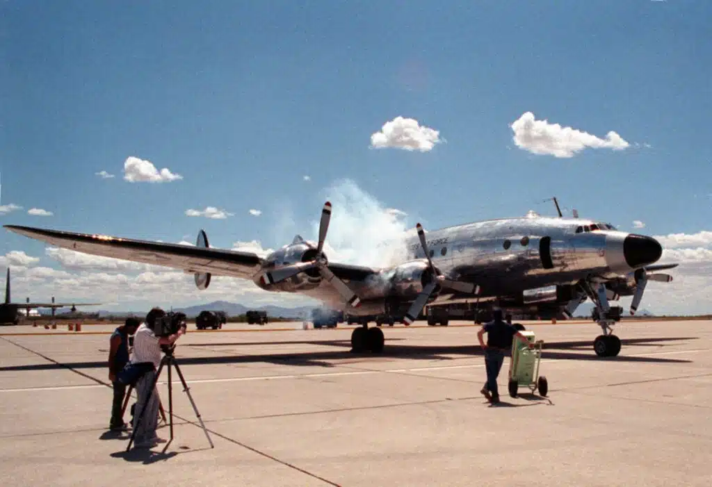 Original Air Force One Lockheed Constellation Columbine II used by President Eisenhower