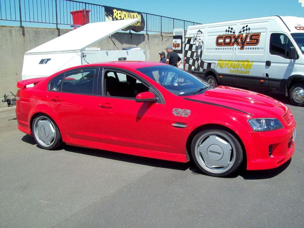 Red VE Holden Commodore HDT