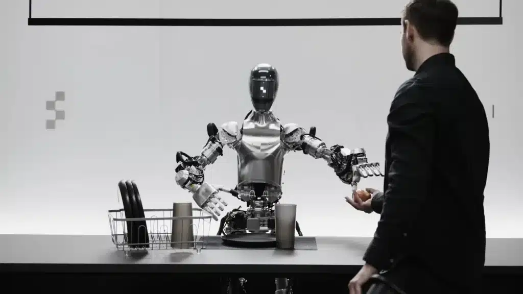 Figure AI and OpenAI new video shows humanoid robot