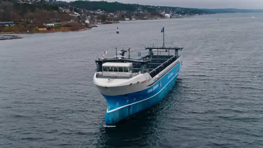 World's first autonomous cargo ship Yara Birkeland