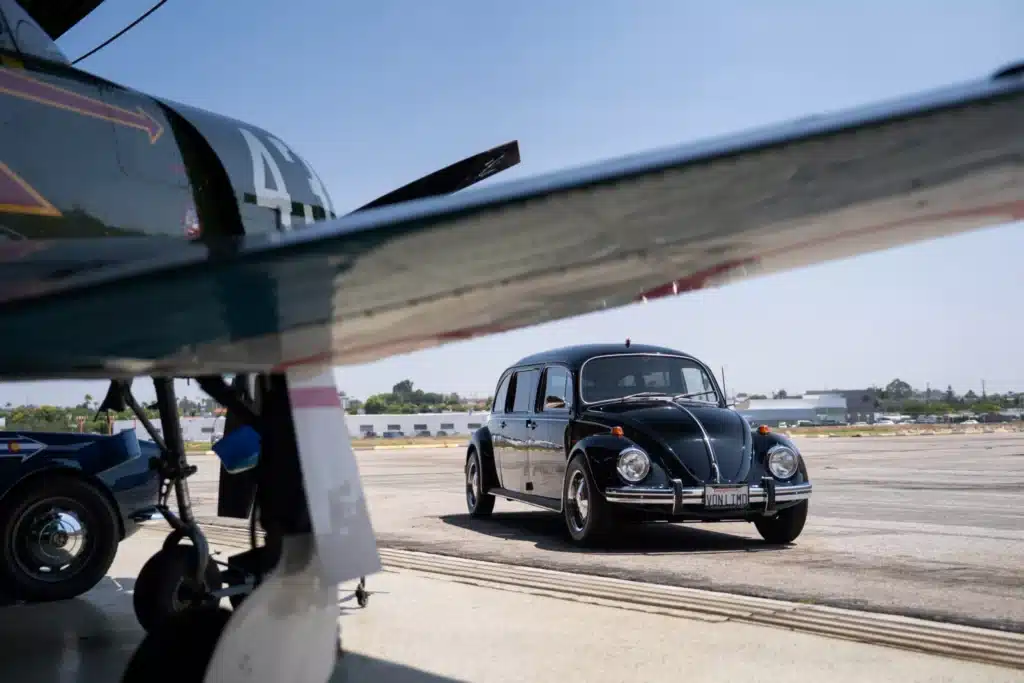 1969 VW Beetle turned into a limo by a Volkswagen distributor