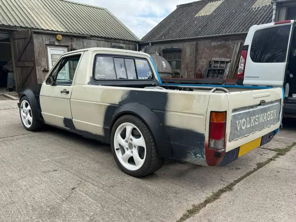 VW Caddy with McLaren GT3 engine from a McLaren 650S supercar