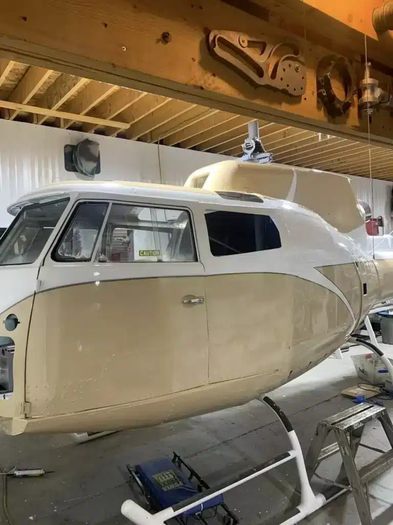 Canadian has used a Volkswagen Bus and an Airbus H125 to create a VW helicopter