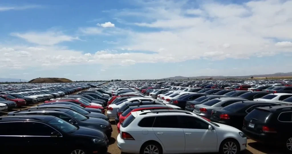 There's still 350,000 Volkswagen and Audi cars sitting abandoned in the Mojave Desert and this is what their future looks like