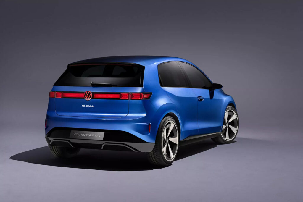 VW concept car, rear section