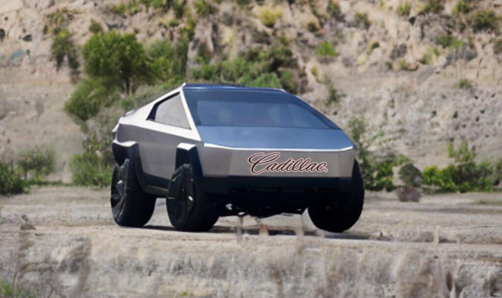 Valentine's day cars, Cadillac x Tesla