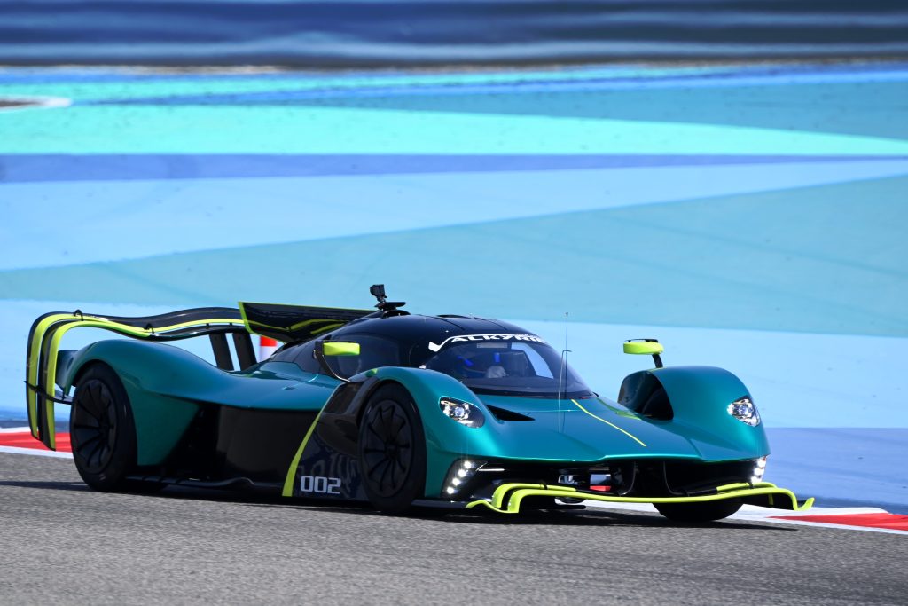 Aston Martin Valkyrie AMR Pro driven by Dirk Muller driver