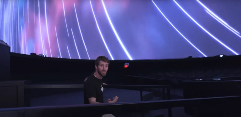 Man goes to Vancouver's newly built Las Vegas-style Sphere and plays video games on it
