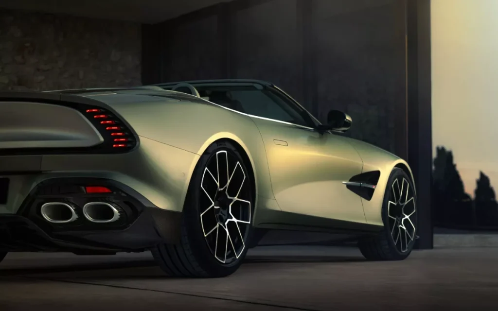 The cheapest option in the Aston Martin Vanquish Volante is the Aston Martin umbrella