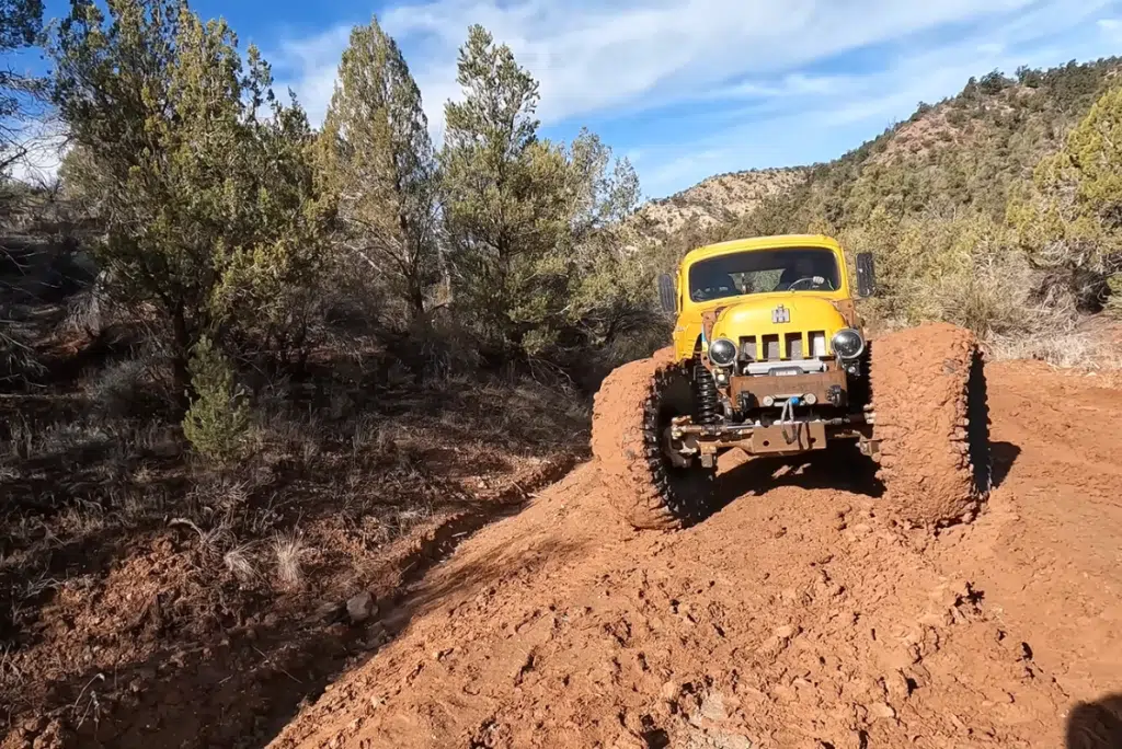 Vehicle recovery team get call about car stuck in Utah mountains and wonder what they were thinking